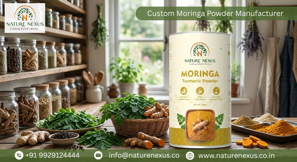 Custom Moringa Powder Manufacturer