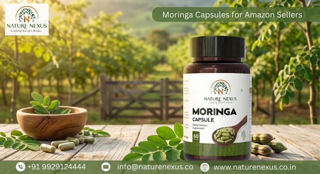 Moringa Capsules for Amazon Sellers 