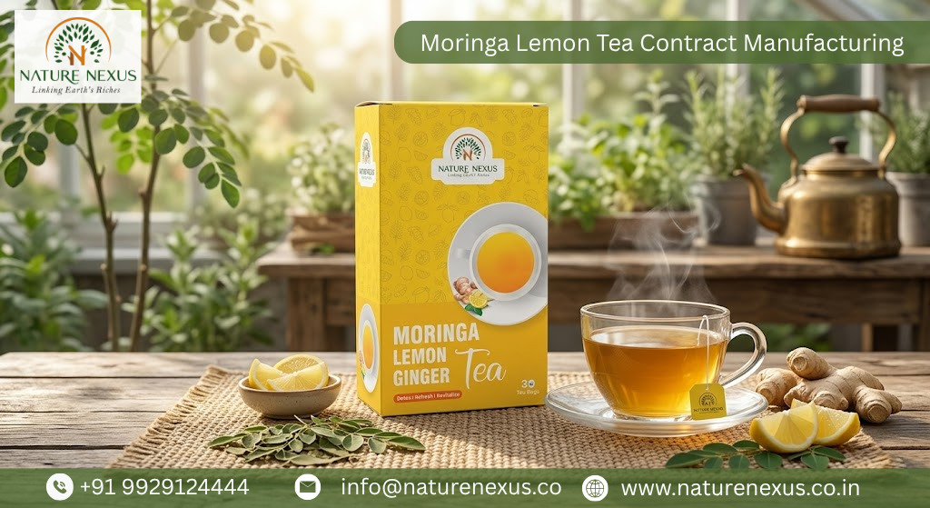 Moringa Lemon Tea Contract Manufacturing