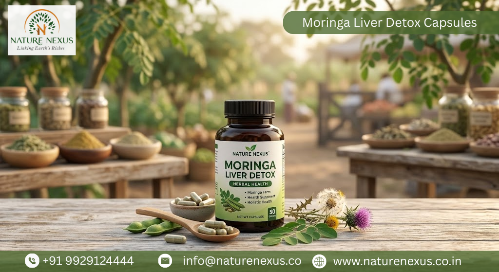 Moringa Liver Detox Capsules 
