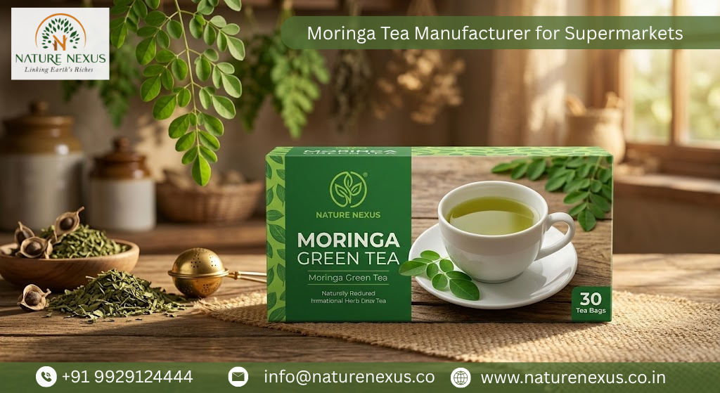 Moringa Tea Manufacturer for Supermarkets
