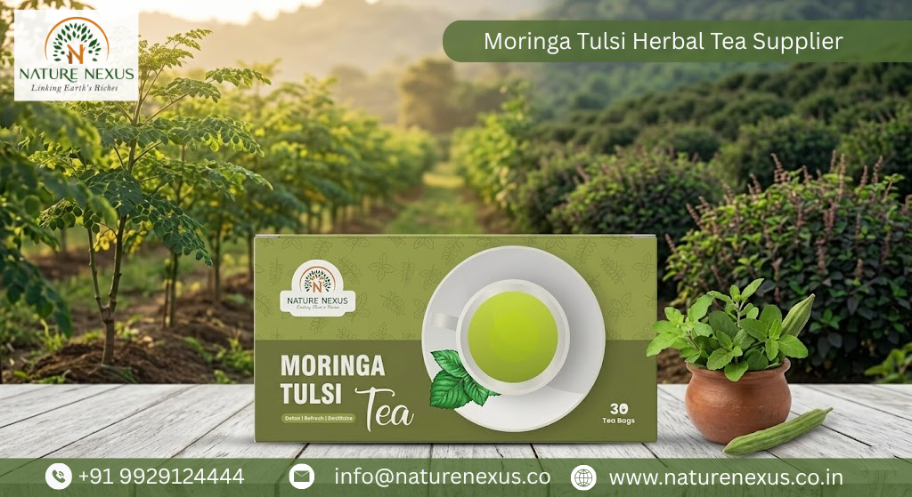 Moringa Tulsi Herbal Tea Supplier