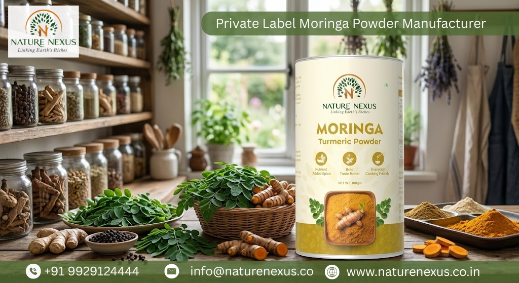 Private Label Moringa Powder Manufacturer