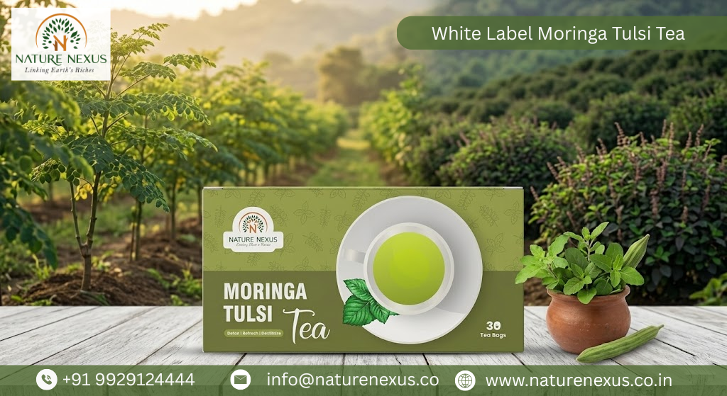 White Label Moringa Tulsi Tea